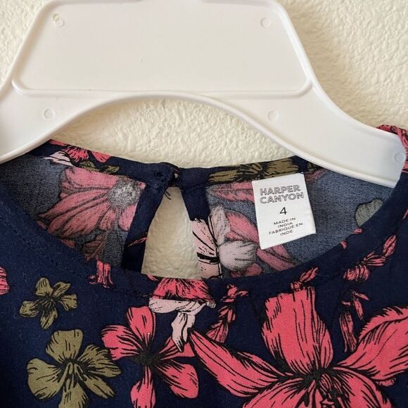 Happier Canyon Floral Girl Dress size 4 - Picture 5 of 5